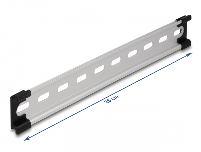 ANKO PLANEN Rail de fixation, 1 m, 7,5 mm, en aluminium, 45