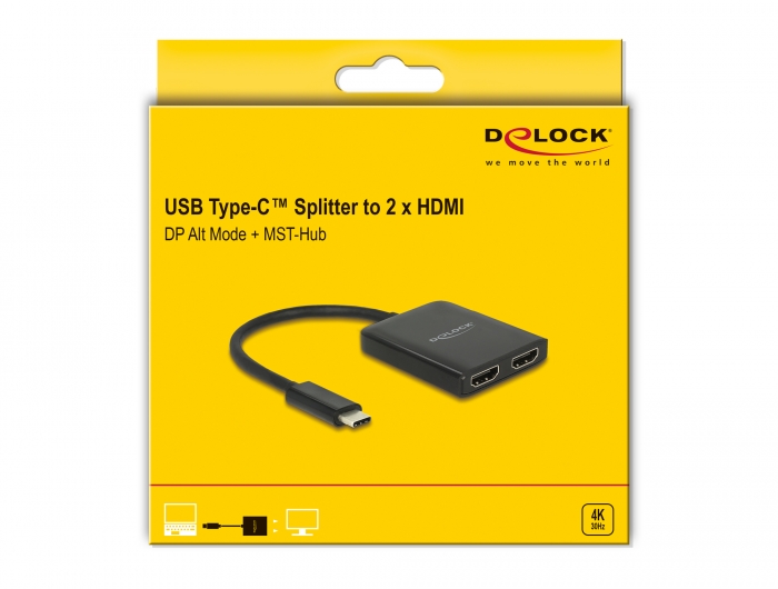USB C Splitter USB C zu Dual Usb C Stecker Adapter Typ C auf 2 USB C  Doppeladapter