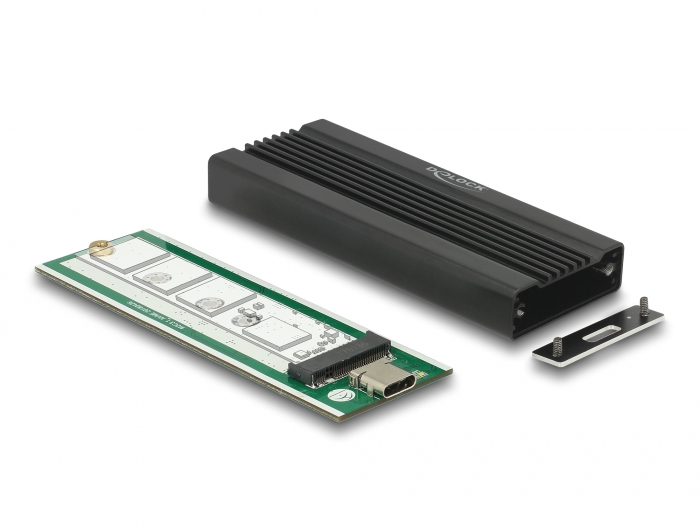 LMP Data Mobile Ultra SSD - Boîtier USB-C M.2 PCIe NVMe - Boîtier disque  dur 2,5 - LMP