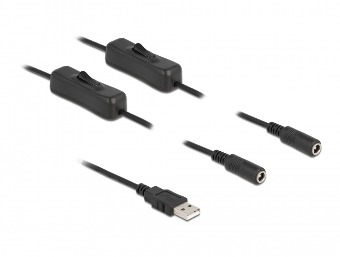 USB DC-Kabel mit Schalter USB kaufen bei BerryBase