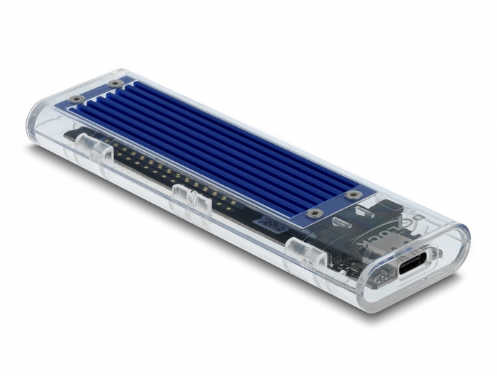 DELOCK 42600: Boitier externe pour M.2 NVMe PCIe SSD, USB 3.1 chez reichelt  elektronik