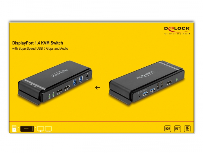 Delock Products 87724 Delock USB 3.0 Sharing Switch 4 – 1