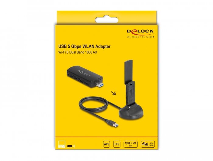 Delock Produkte 61000 Delock Bluetooth 4.2 und Dualband WLAN ac/a