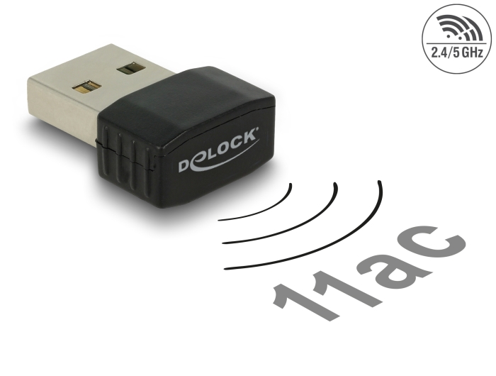 Delock Products 12461 Delock USB 2.0 Dual Band WLAN ac/a/b/g/n