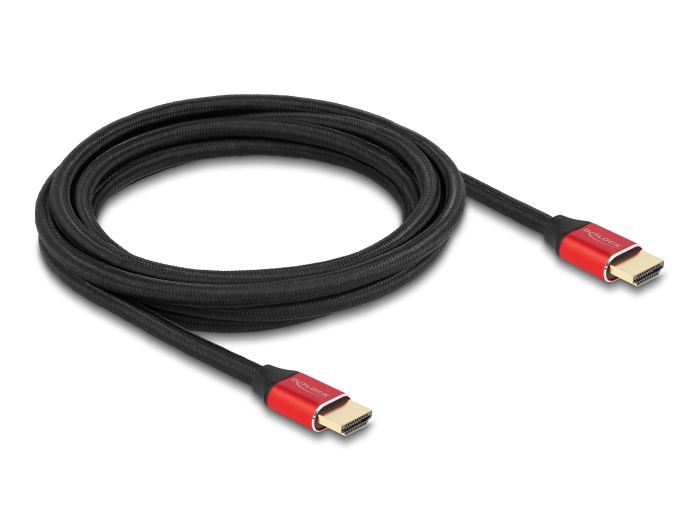 Highwings Cable largo de fibra óptica 21 HDMI 8K 75 pies755ft ultra 48 Gbps  de alta velocidad delgado HDMI trenzado nailon 8K 60Hz 4K 120Hz – Yaxa  Costa Rica