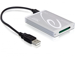 61714  Delock Adaptador USB 2.0 >  Express Card 34 mm