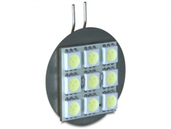 46125 Delock Lighting G4 LED Leuchtmittel 9x 3-Chip SMD 2,16W kaltweiß