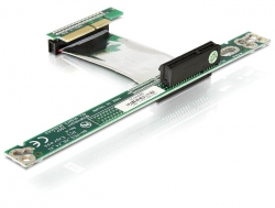 41756 Delock Riser card PCI Express x4 with flexible cable 7 cm