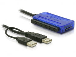 61391  Delock Konwerter USB 2.0 >  SATA / IDE