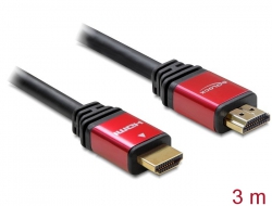 82750 Delock Cable High Speed HDMI with Ethernet – HDMI A male > HDMI A male 3 m