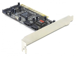 70154 Delock Karta PCI > 4 x wewnętrzne gniazda SATA z obsługą RAID