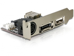 61651 Delock Bracket USB / SATA / POWER