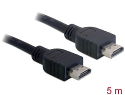 82940 Delock Kabel High Speed HDMI mit Ethernet – HDMI A Stecker > HDMI A Stecker 5 m