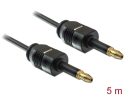 82874 Delock Cable Toslink mini 3.5 mm male/male 5 m