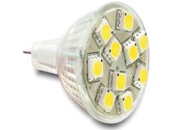 46184 Delock Lighting MR11 LED Leuchtmittel 10x SMD 2,2W warmweiß