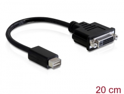 65251 Delock Adapter DVI mini Mac Stecker > DVI 24+1 Buchse