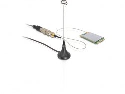 95231 Delock MiniPCIe DVB-T USB 2.0 full size Empfänger inkl. Antenne