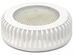 46176 Delock Lighting GX53 LED illuminant 6.0 W warm white 10 x SMD aluminum white