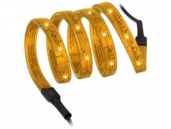 46241 Delock Lighting LED strip light STG 1m yellow