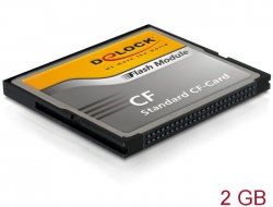 54204  Delock Standard Compact Flash card 2GB