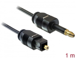 82875 Delock Cable Toslink Standard male > Toslink mini 3.5 mm male 1 m