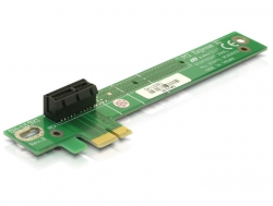 89102 Delock Riser card PCI Express x1 angled 90° left insertion