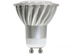 46325 Delock Lighting GU10 LED Leuchtmittel 4,5 W warmweiß 3 x CREE XPE Aluminium dimmbar