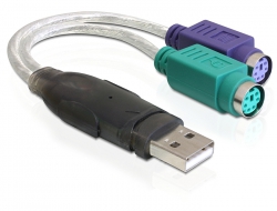65359 Delock Adaptateur USB à PS/2 