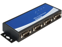 87587 Delock USB 2.0-adapter till 4 x Seriellportar RS-422/485
