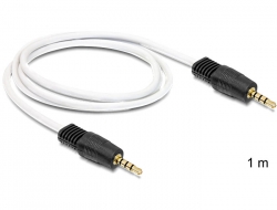 84485 Delock Cable Audio DC jack 3.5 mm male / male 1 m