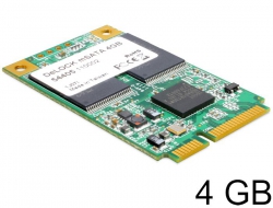 54405  Delock MiniPCIe memory industry mSATA full size SLC 4 GB