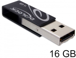 54248 Delock USB 2.0 Mini Speicherstick 16GB