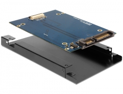 62422 Delock Adaptér SATA 22 pin > LIF SSD s 2.5″ rámečkem