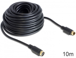 85029 Delock S-Video Extension cable 1 x 4 pin male > 1 x 4 pin female 10 m