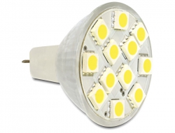 46339 Delock Lighting MR11 LED illuminant 2.4 W warm white 12 x SMD