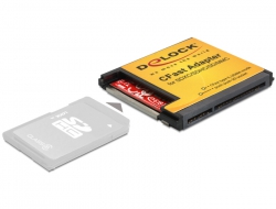 61871 Delock Adaptador CFast > tarjetas de memoria SD / MMC