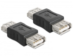 65012 Delock Adapter Gender Changer USB-A Buchse – USB-A Buchse