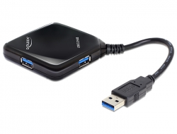 62485 Delock Hub extern USB 3.0, 4 porturi