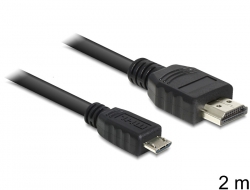 83244 Delock Cable MHL male > High Speed HDMI male 2 m