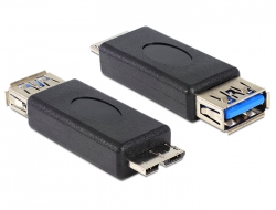 65183 Delock Adapter USB 3.0-A Buchse >  micro USB 3.0-B Stecker