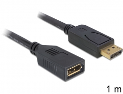 82996 Delock Câble d’extension DisplayPort mâle / femelle 1 m