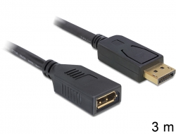 82998 Delock DisplayPort prodlužovací kabel samec / samice 3 m