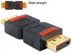 65375 Delock Adapter DisplayPort Stecker > DisplayPort Stecker Gender Changer