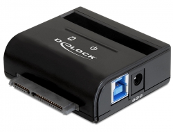 61948 Delock Převodník USB 3.0 na SATA 6 Gb/s / IDE 40 pin / IDE 44 pin