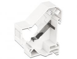 86232 Delock Keystone Mounting for DIN rail with grounding