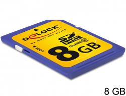 55716  Delock SDHC Card 8 GB Class 10