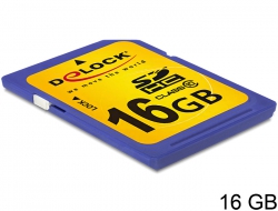55731  Delock Tarjeta SDHC 16 GB Clase 10