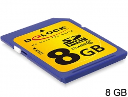 55733  Delock SDHC Card 8 GB Class 6