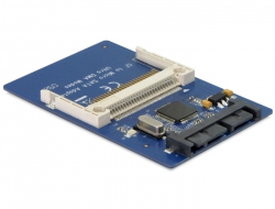 61708 Delock Convertisseur Micro SATA 1.8 sur Carte mémoire compacte