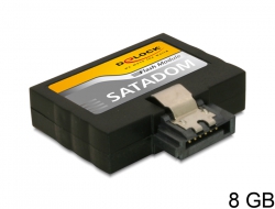 54596  Delock SATA 6 Gb/s Flash Module 8 GB SLC Low profile